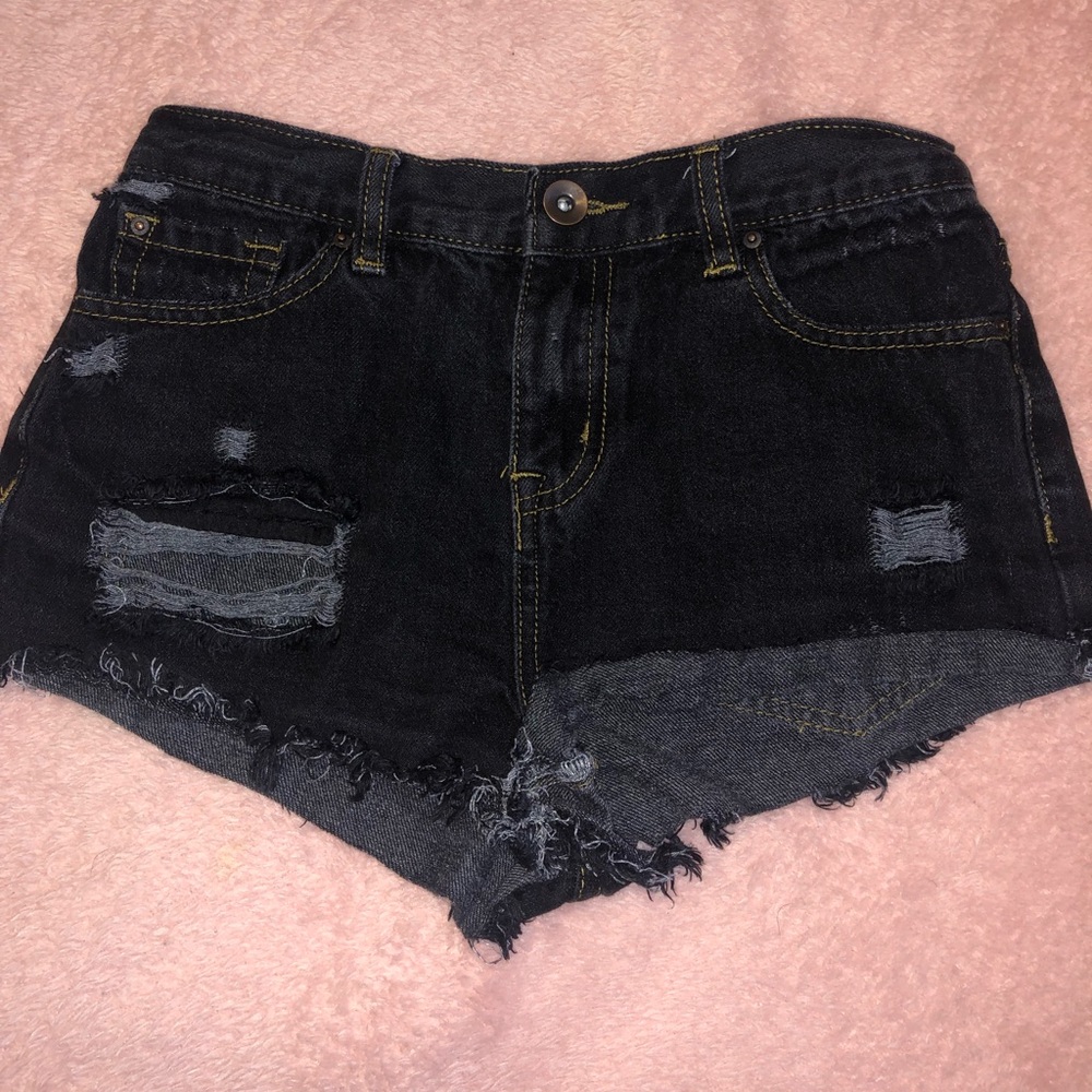 Forever 21 dark wash shorts